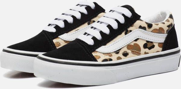 Vans Old Skool Leopard Glitter Sneakers zwart