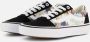 Vans Ward Stripe Floral Sneakers zwart Canvas Dames - Thumbnail 2