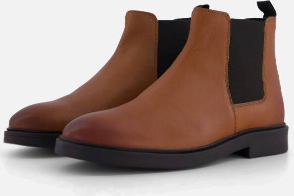 Vertice Chelsea boots cognac Leer