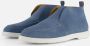 Vertice Instappers blauw Suede - Thumbnail 1