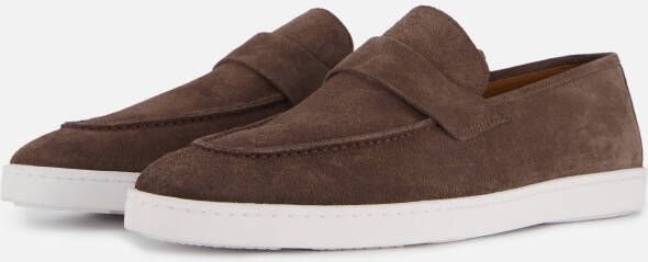 Vertice Instappers bruin Suede