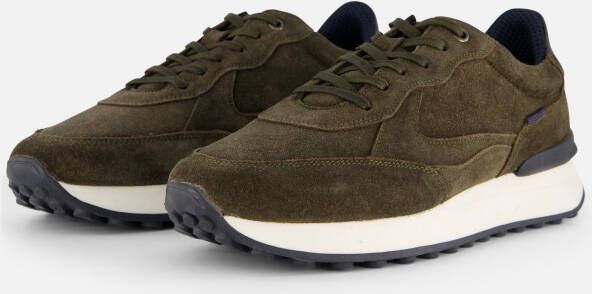 Vertice Sneakers groen Suede