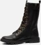 VINGINO Eva X Hi veterboots zwart Imitatieleer Effen 28 - Thumbnail 2