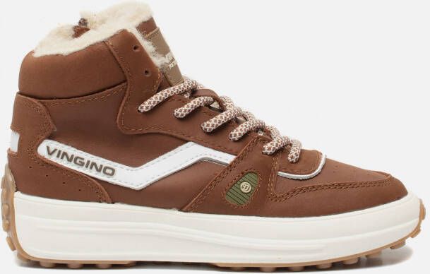 Vingino Max Mid Veterboot Bruin Cognac