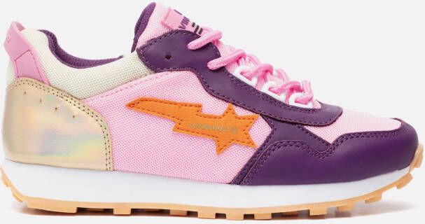 Vingino Rosetta sneakers roze Leer Dames