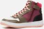 Vingino Senne Mid Hoge sneakers Leren Sneaker Kids Roze - Thumbnail 2