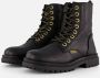 Vingino Shirley Veterboots zwart Leer Dames - Thumbnail 18