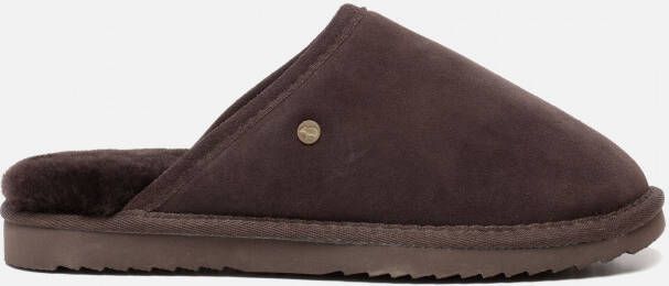 Warmbat Classic Pantoffels bruin Suede