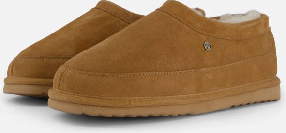 Warmbat Ebor Men Pantoffels cognac Suede