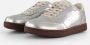 Woden Zilver Metallic Leren Sneaker Gray Heren - Thumbnail 3