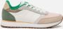 Woden Plateau Sneaker met Visleer Details Green Dames - Thumbnail 2