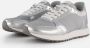 Woden Ronja Metallic Sneakers zilver Leer - Thumbnail 1