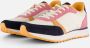 Woden Ronja Color-Blocked Leren Sneakers Multicolor Dames - Thumbnail 8