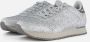 Woden Sneakers Dames Lage sneakers Damesschoenen WL042 Glitter Grijs - Thumbnail 2