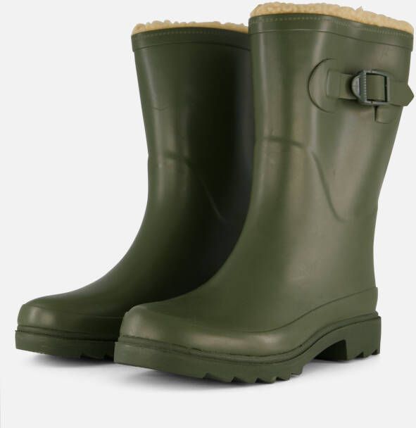 XQ Footwear Regenlaarzen groen Rubber