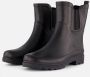 XQBoots Zwarte sregenlaars Chelsea Rubber Rain Boots van XQ - Thumbnail 2